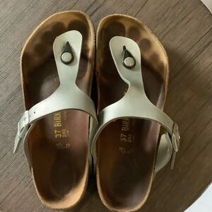 Birkenstock Women's Shoes Metallic Sandals Size 37